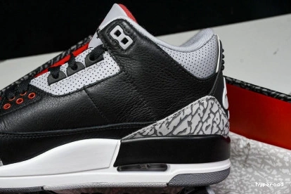 Hyperoad Air OG Cement” Jordan 3 “Black 2024 0824